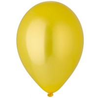 Воздушный шар Желтый Металлик